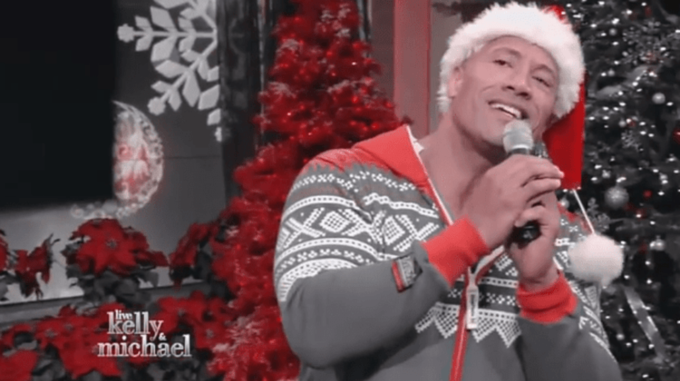 Dwayne Rock Johnson zpívá